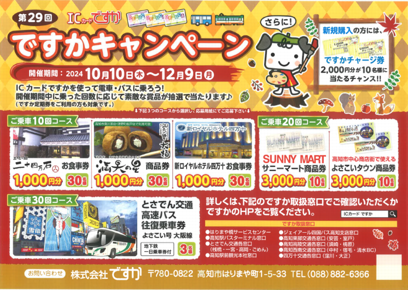 第29回ですかキャンペーン